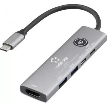 Renkforce USB-C-dockingstation RF-DKS-908 geschikt voor merk-dockingstations universeel (RF-6797972)