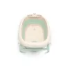 Babybad neno LUCY STAND opvouwbaar met frame, rechthoekig, 1 plateau, max. belasting 30 kg, wit