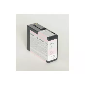 Epson singlepack lichtmagenta T580600, lichtmagenta, pigmentinkt, 80 ml, 1 stuk