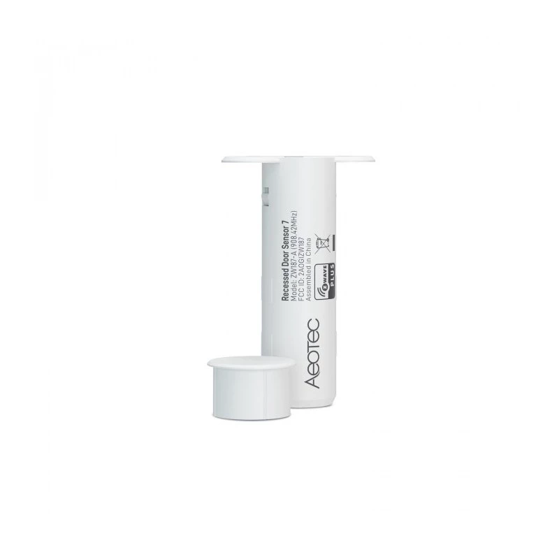 Inbouwdeursensor AEOTEC Recessed Door Sensor 7 Z-Wave Plus V2 Wit — verzonken contactsensor voor deuren/kozijnen