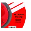 Verlengsnoer VERTEX PB25METAL 3x2,5 mm zwart