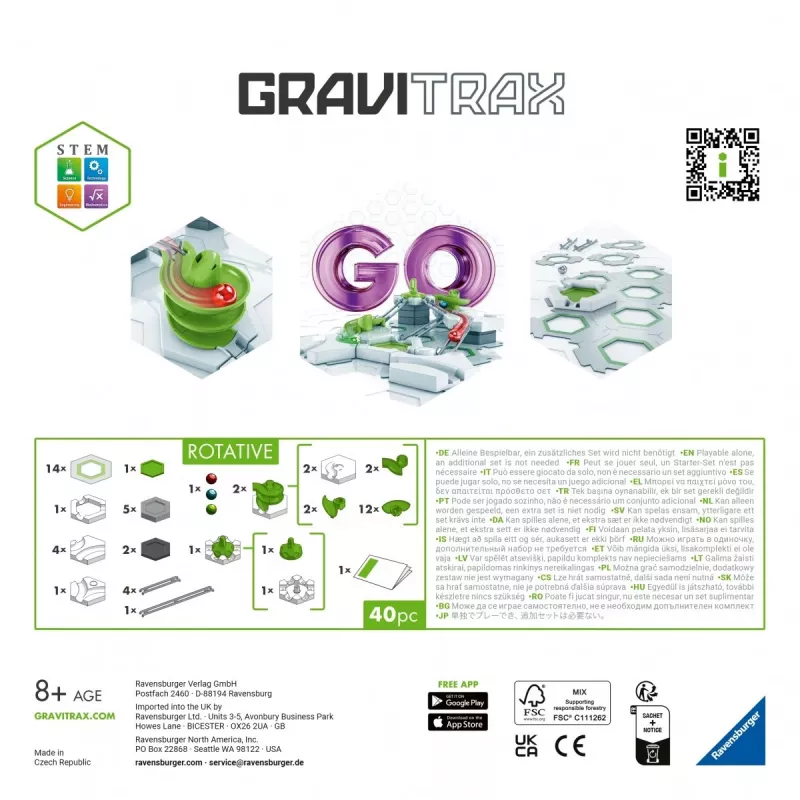GraviTrax GO Rotative Ravensburger veelkleurig 23703