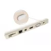 Stofkap voor USB Type-C-bus DeLOCK 64095 10 stuks wit