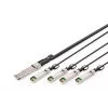 Digitus 40G QSFP+ naar 4x SFP+ direct attach kabel 3m