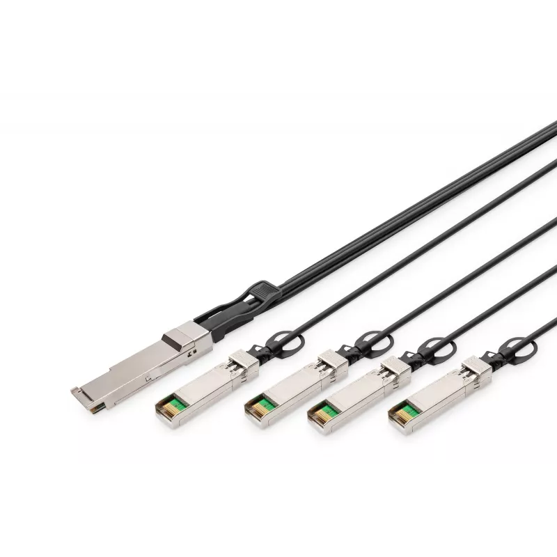 Digitus 40G QSFP+ naar 4x SFP+ direct attach kabel 3m