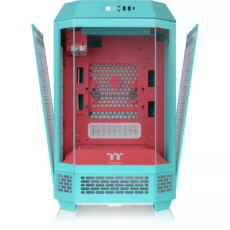 The Tower 250, towerbehuizing mint/bes, Tempered Glass