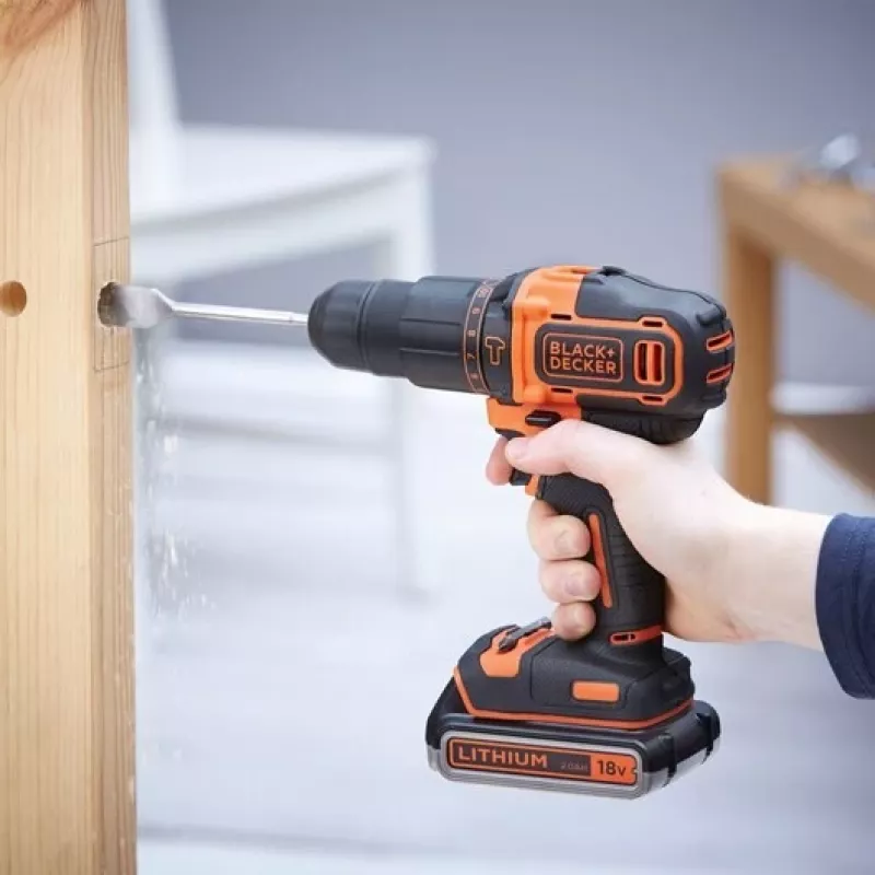 Black & Decker BDCHD18K1B2-QW boormachine 1400 t/min