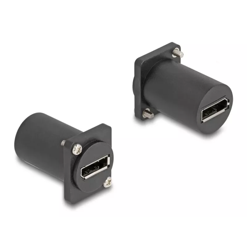 DeLOCK D-type-module DisplayPort bus naar bus 4K zwart