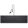 Bedrade Dell KB525C toetsenbord Litouws QWERTY USB-C zwart