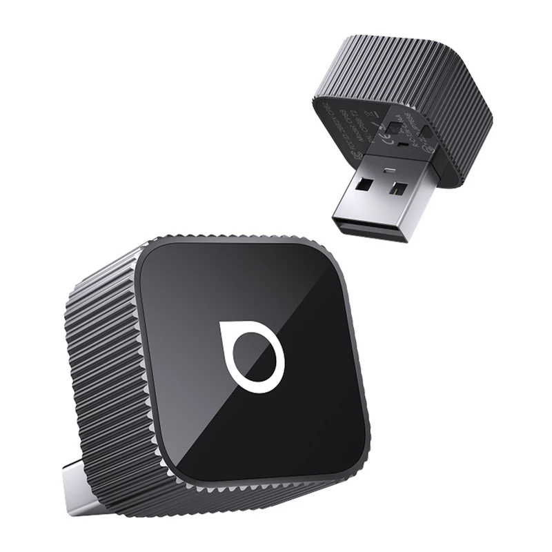 Draadloze CarPlay-Android-adapter Ottocast CP88-T2 Mini – compacte plug-and-play-CarPlay-/Android-Auto-ontvanger