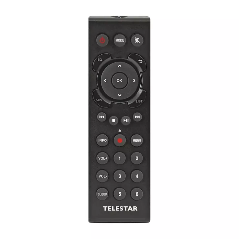 TELESTAR TOP 200 zwart multifunctionele radio's stationair