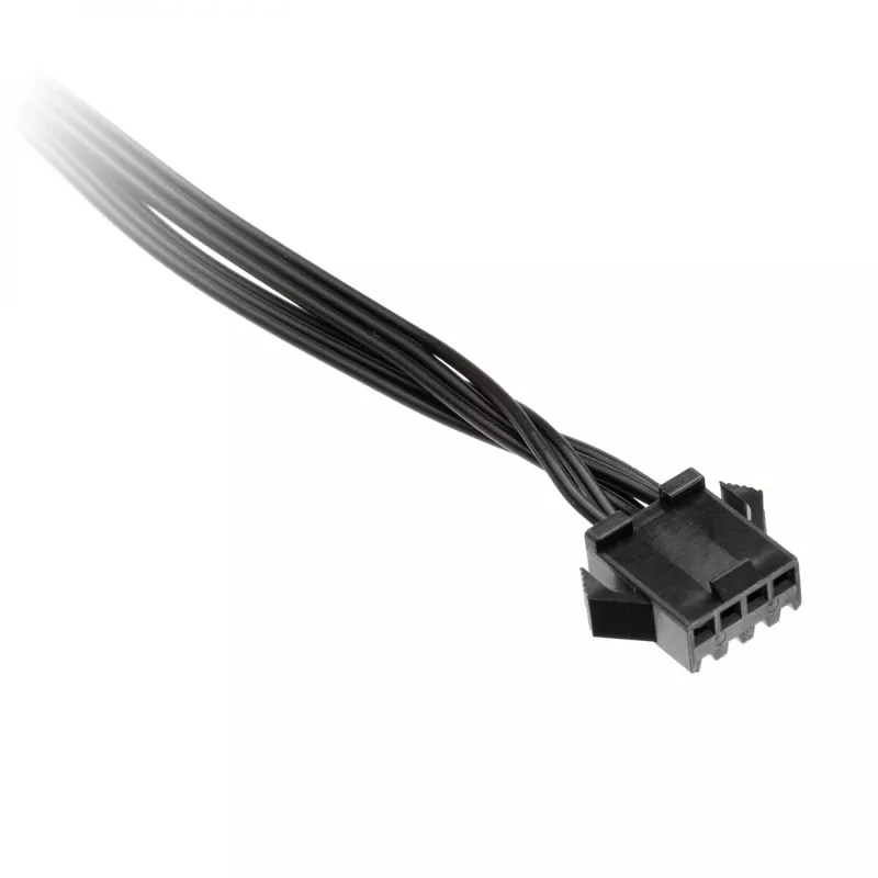 Kabeladapter Kolink 4-pins ventilator naar 3-pins 5V ARGB, 0,4 m