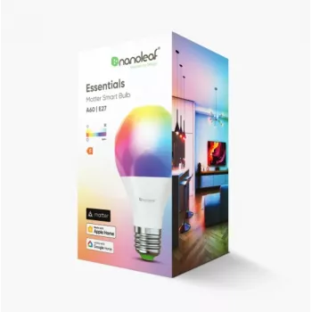 Essentials Smart A60-lamp E27 Matter 9W 806Lm RGBCW 2700-6500K | E27 | 8,5 W | RGBCW | Bluetooth, Thread