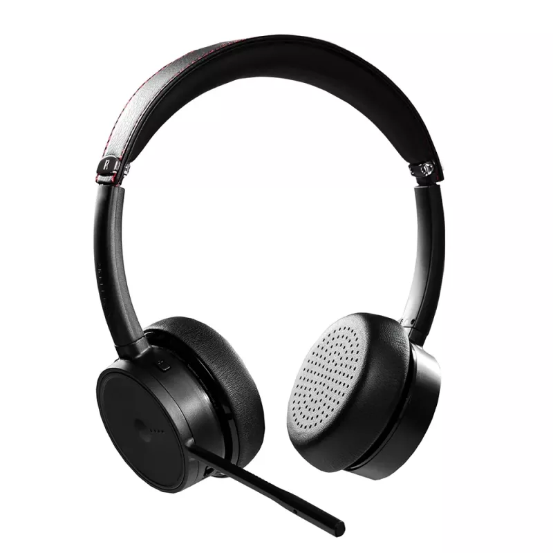 Tellur Voice Pro draadloze callcenter-headset zwart TLL411007