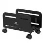 Rolplatform MACLEAN MC-851 — rolplatform, zwart, 119×260×128 mm, max. belasting 10 kg