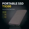 Intenso TX500 - SSD - 2TB - extern (draagbaar) - USB 3,2 Gen 2x1 (USB-C connector) - bruin (3827470)