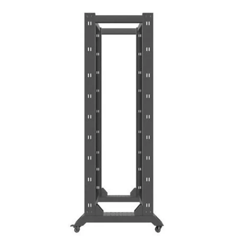 Lanberg OR01-6842-B 19-inch open rack, 42U, 600x800 mm, zwart
