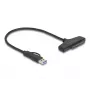 DeLOCK USB naar SATA-converter 6 Gb/s USB Type-C Type-A 0,3m