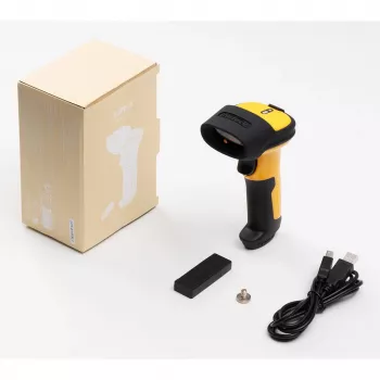 inateck barcodescanner P6-AI geel [BCST-P6-AI_yellow]