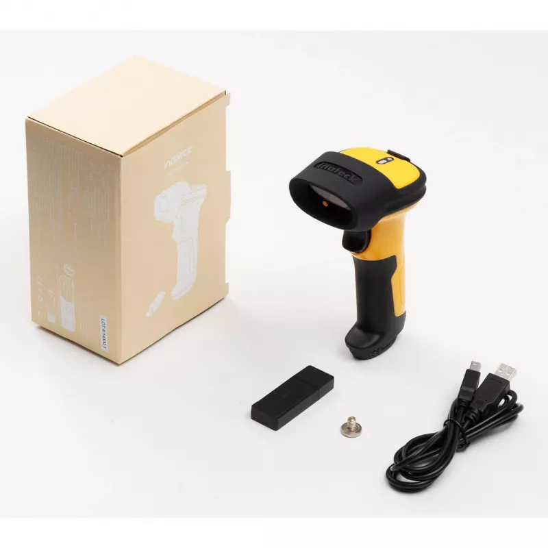 inateck barcodescanner P6-AI geel [BCST-P6-AI_yellow]