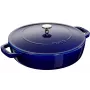 Braadpan Staub Chistera 28 cm gietijzer donkerblauw