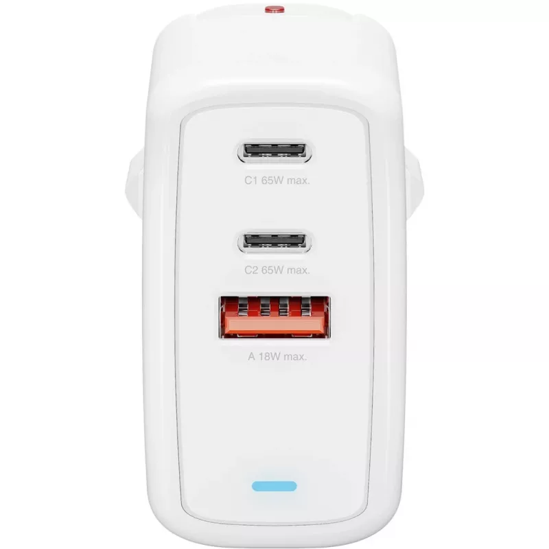 Oplader indoor 4smarts GaN Flex universeel wit