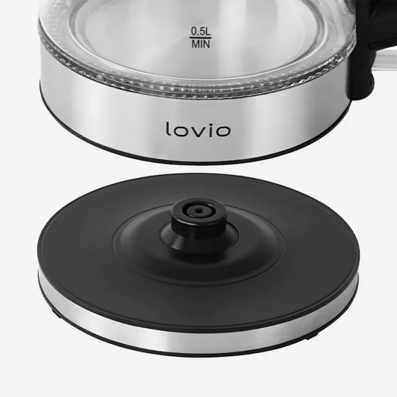 Elektrische waterkoker Lovio 1,7L 2200W glas