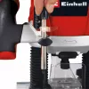 Einhell bovenfrees TE-RO 1255 E - 1200 W - Ø 6 en 8 mm - toerentalregeling - parallelgeleider - afzuigadapter - incl. accessoires