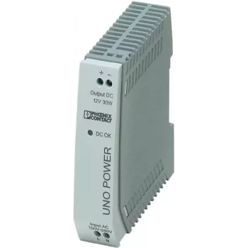 Voeding PHOENIX-CONTACT UNO-PS/1AC/12DC/ 30W — 12 V DC, 30 W, 85–264 V AC ingang