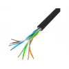 LANBERG netwerkkabel U/UTP Cat5e LCU5-10CC-0305-BK 305 m, 24 AWG CCA, 5 mm, PVC-mantel, zwart