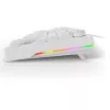 Sharkoon SGK25 75% QWERTZ USB bedrade RGB LED toetsenbord wit