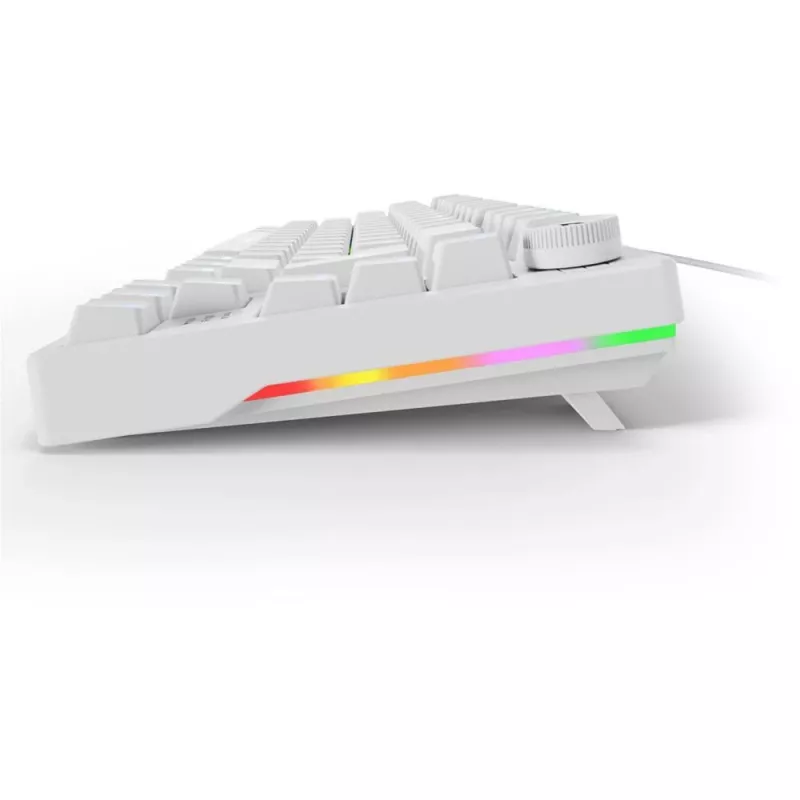 Sharkoon SGK25 75% QWERTZ USB bedrade RGB LED toetsenbord wit