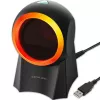 Qoltec 50857 bedrade desktop barcodescanner, 1D/2D, QR, USB, 1,75 m kabel