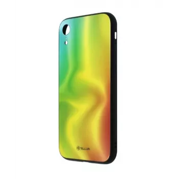 Displayschermglas Tellur Cover Glass print voor iPhone XR — decoratief bedrukt gehard glas