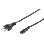 Goobay euro-netkabel 1.5 m zwart