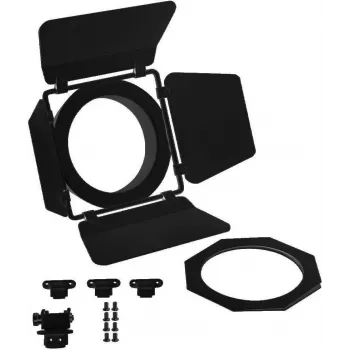 Lichtvleugelbegrenzer EUROLITE THA-40/60PC zwart — veiligheidsvoorziening voor truss en rigging
