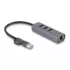 DeLOCK 64282 laptop-dockingstation & poortreplicator bekabeld USB 3.2 Gen 1 (3.1 Gen 1) Type-C grijs (64282)