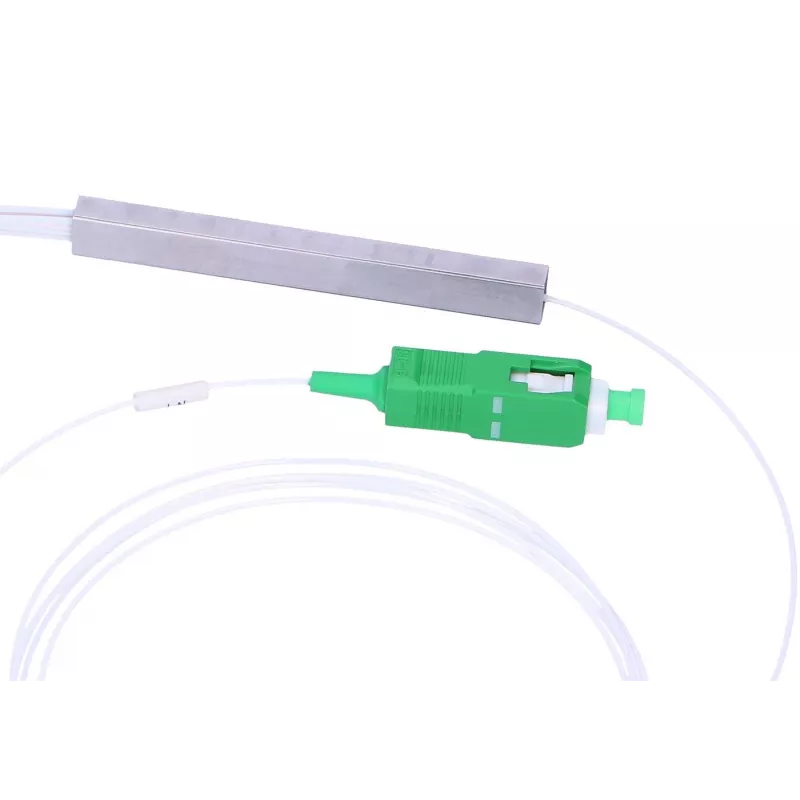 Kabelsplitter Extralink splitter 1:8 PLC SC/APC 900µm 1,5 m groen wit