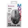 Draadloze muis Defender Silent Click Feam grijs 52298