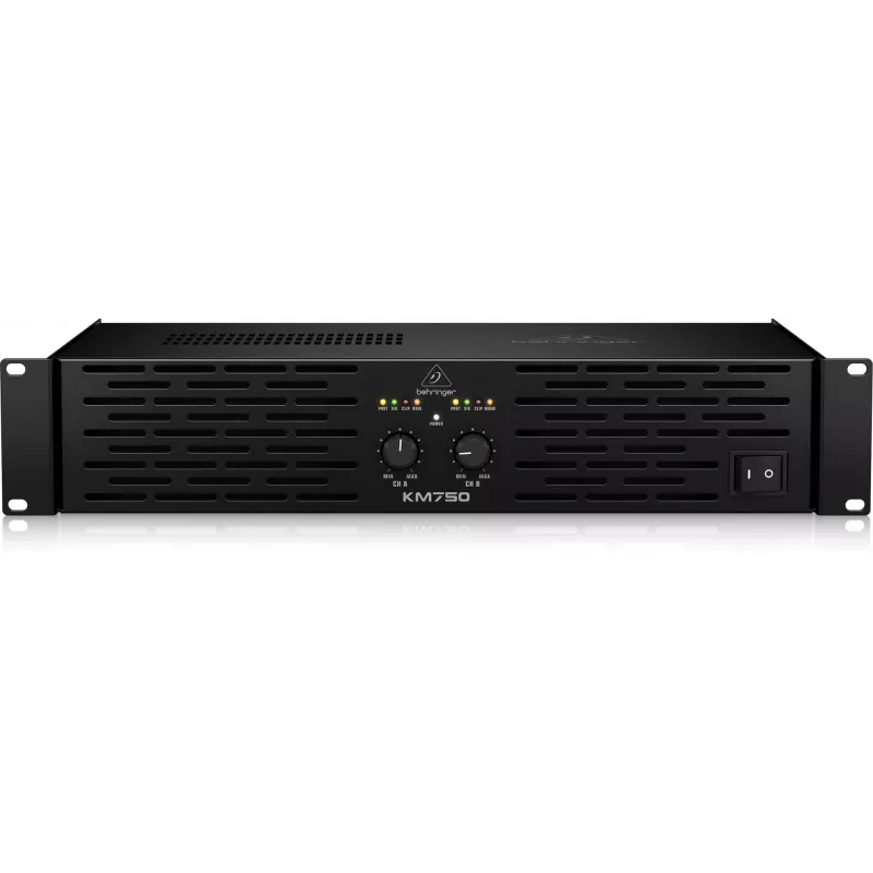 Behringer KM750 audioversterker 2.1-kanalen zwart