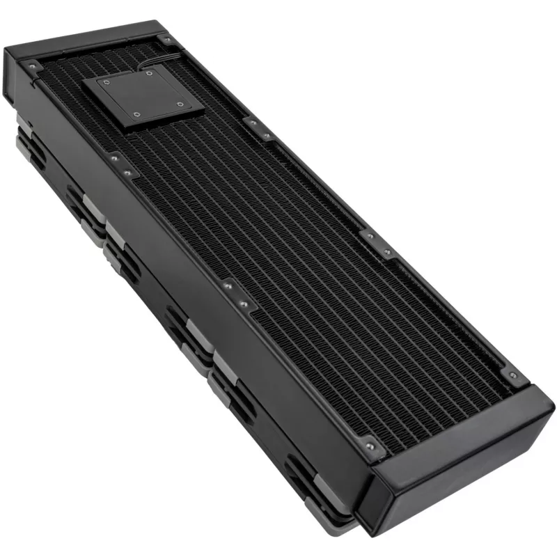 Radiator SILVERSTONE SST-XE360PDD 360mm waterkoeling, zwart/zilver