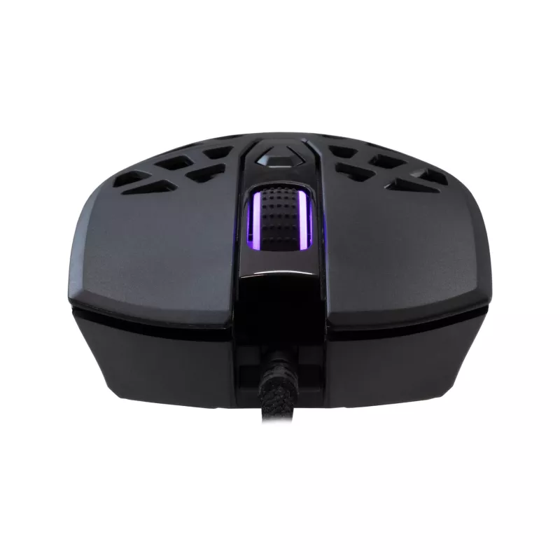 Muis White Shark GM-5018 Caradoc RGB 7200 dpi zwart