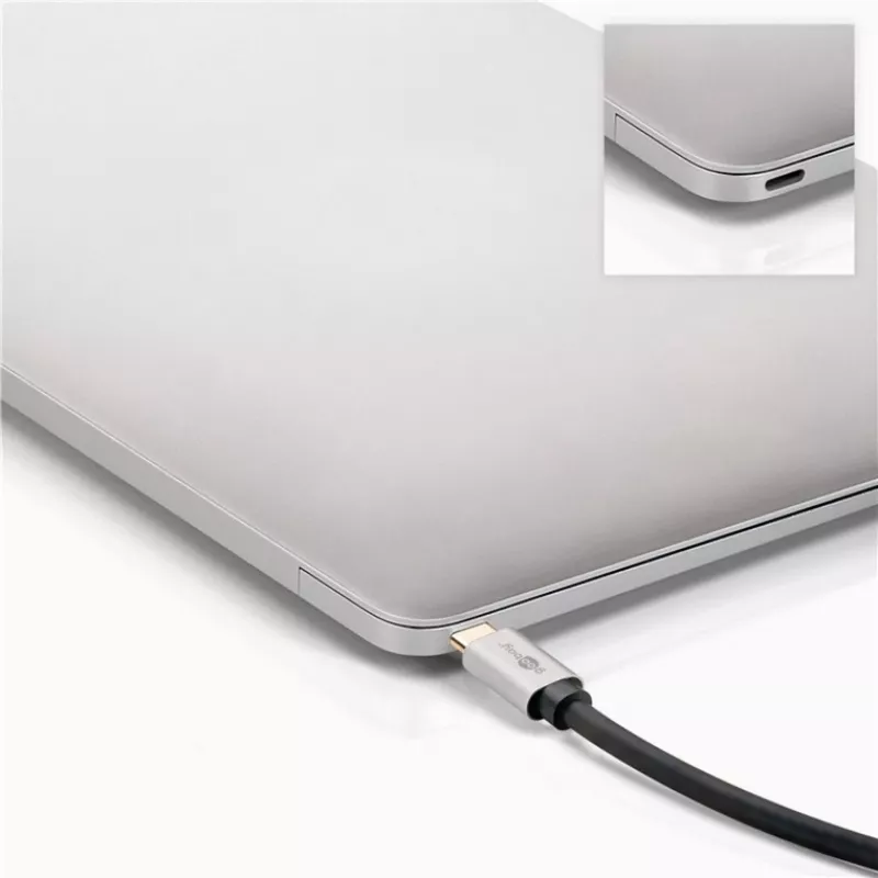 Goobay | USB-C naar DisplayPort adapterkabel | 60176 | Type-C | DisplayPort | USB-C naar DisplayPort | 2 m