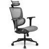 Bureaustoel Sharkoon OfficePal C40M mesh zitting mesh rugleuning, grijs, max. 150 kg