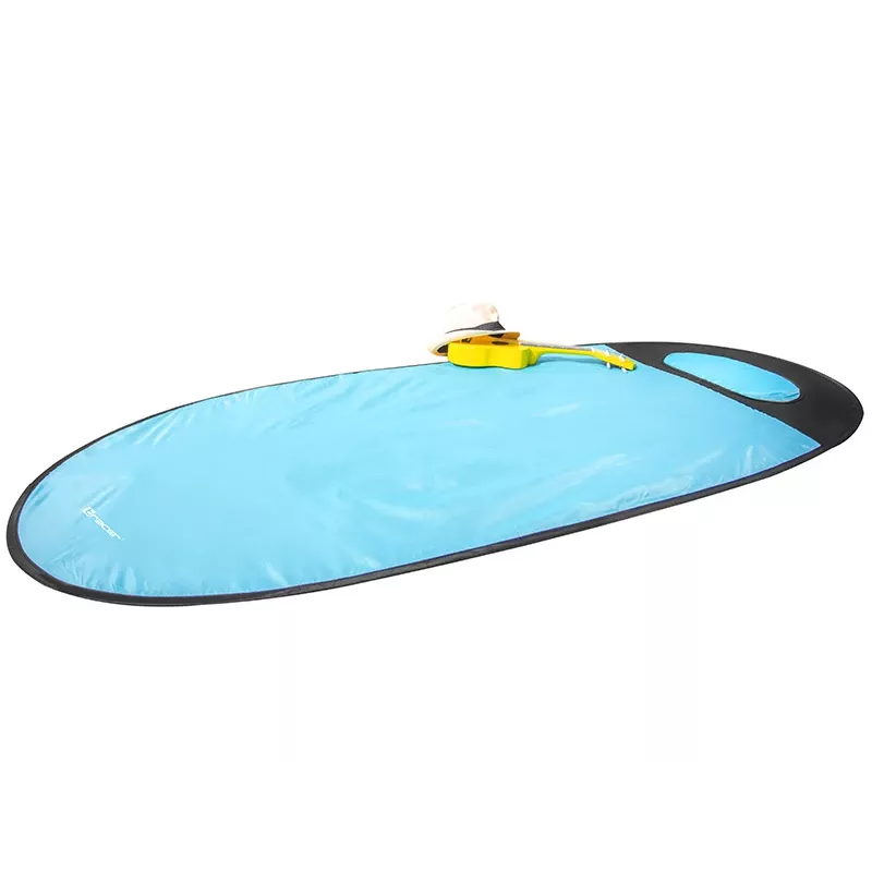 Strandmat TRACER Pop Up 46933 — lichtgewicht draagbare strandmat, blauw