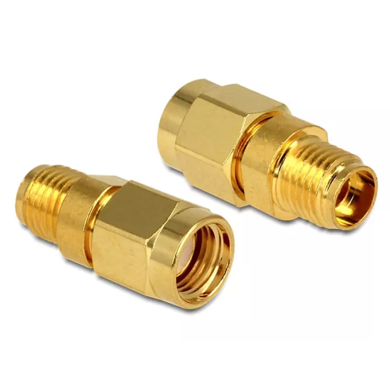DeLOCK - HF-adapter - RP-SMA (M) - naar - SMA (V) (88728)