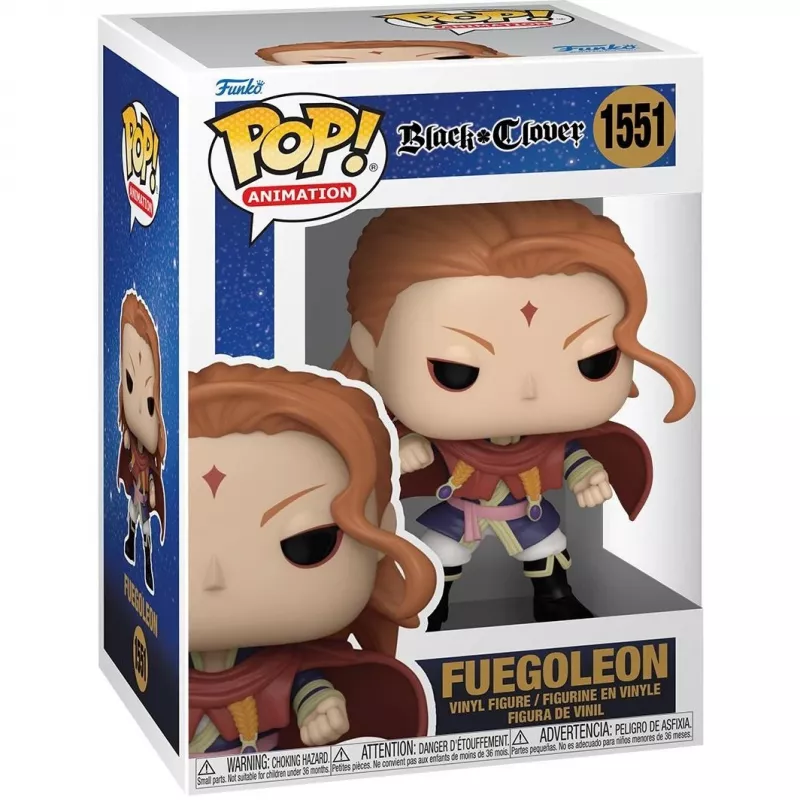 Funko Pop figuur zwart Clover Fuegoleon 10 cm (143273)
