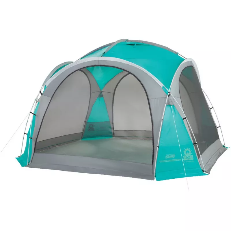 Event Dome Shelter XL, 4,5 x 4,5m, paviljoen lichtblauw/grijs