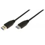 USB-kabel LogiLink 3m USB-A - USB-A 3.0 F/M