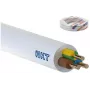Ronde installatiekabel YDY 3x2,5 mm² 450V – flexibele aderbedrading, geel-wit